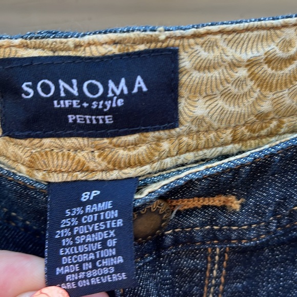 Sonoma life and style Bermuda pants size 8 petite - Picture 4 of 7